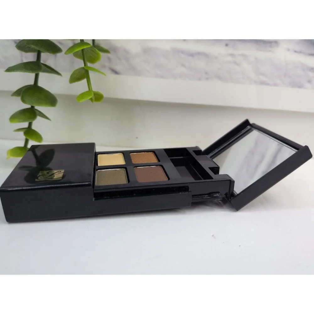 NEW RARE😍Estee Lauder SignatureEyeshadow Quad Cappuccino Camouflage Truffle K29